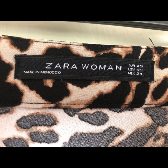 Zara Leopard Midi Skirt - Picture 2 of 3